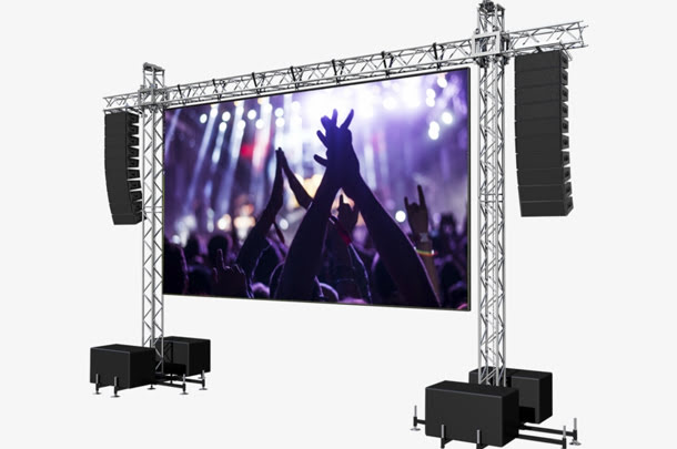 Stage Rental Double Sided LED Rental