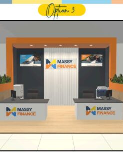 Massy Finance Booth Construction and Design Option 3 (Revised)